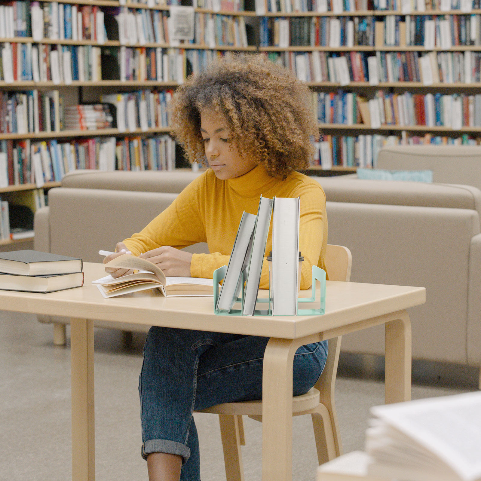 Organiseur de livres de bureau - Magazine Holder Rack avis et prix