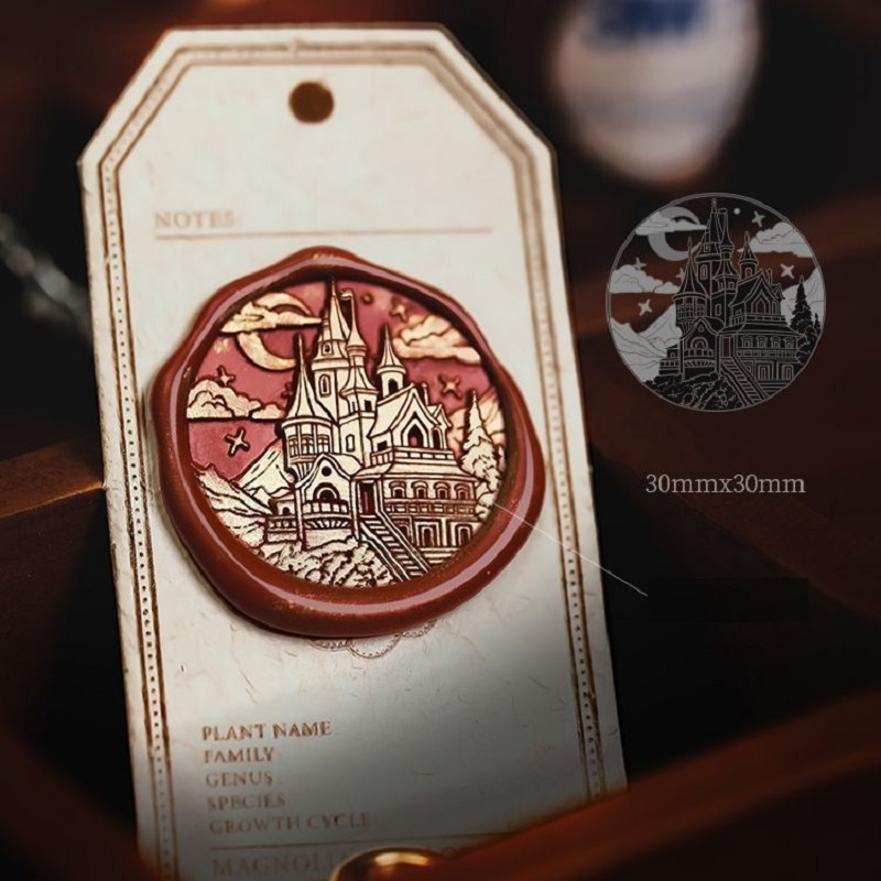 Sceau de cire vintage Hallowee - Wax Seal Stamp Set avis et prix