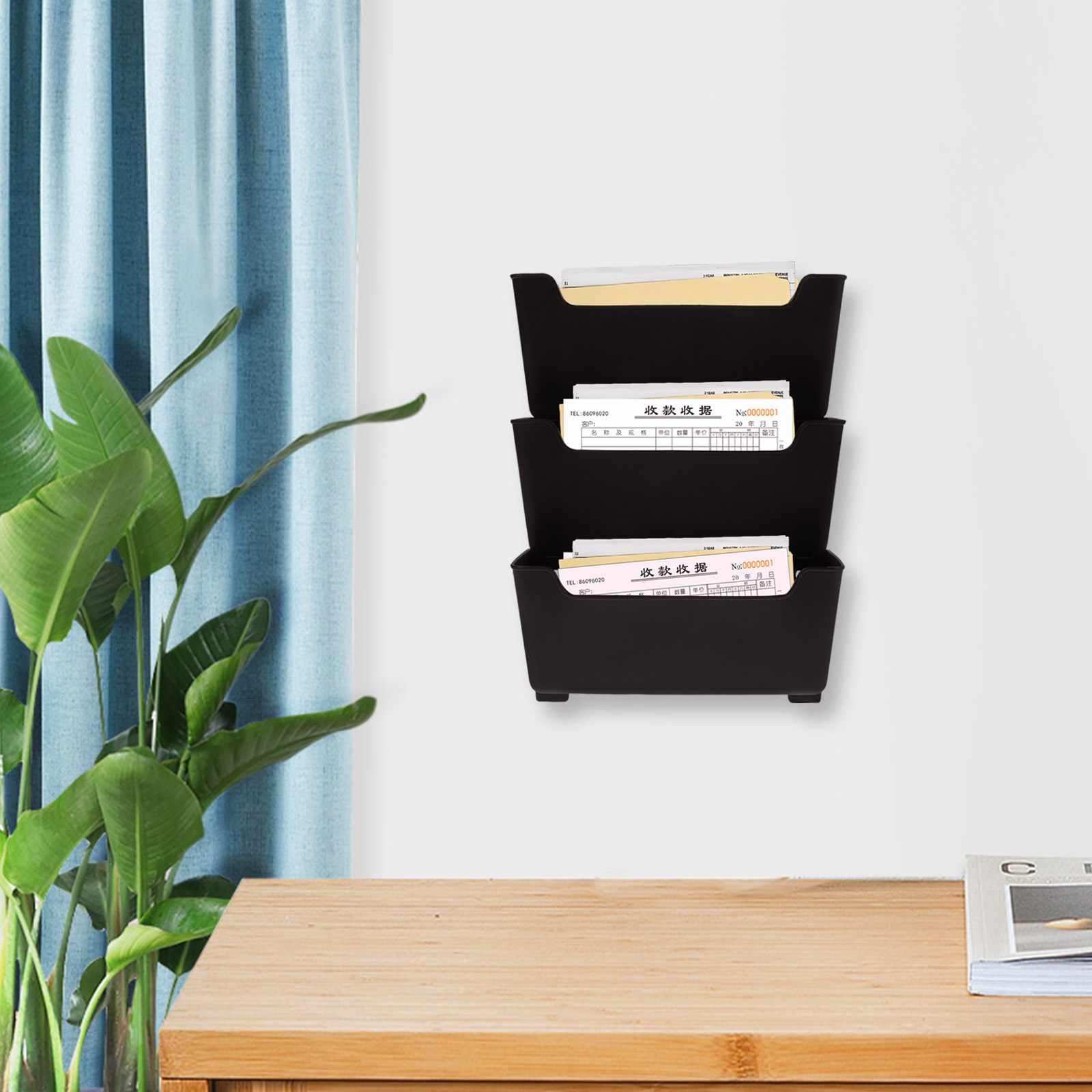 1 ensemble d'organiseur mural  - Magazine Holder Rack avis et prix