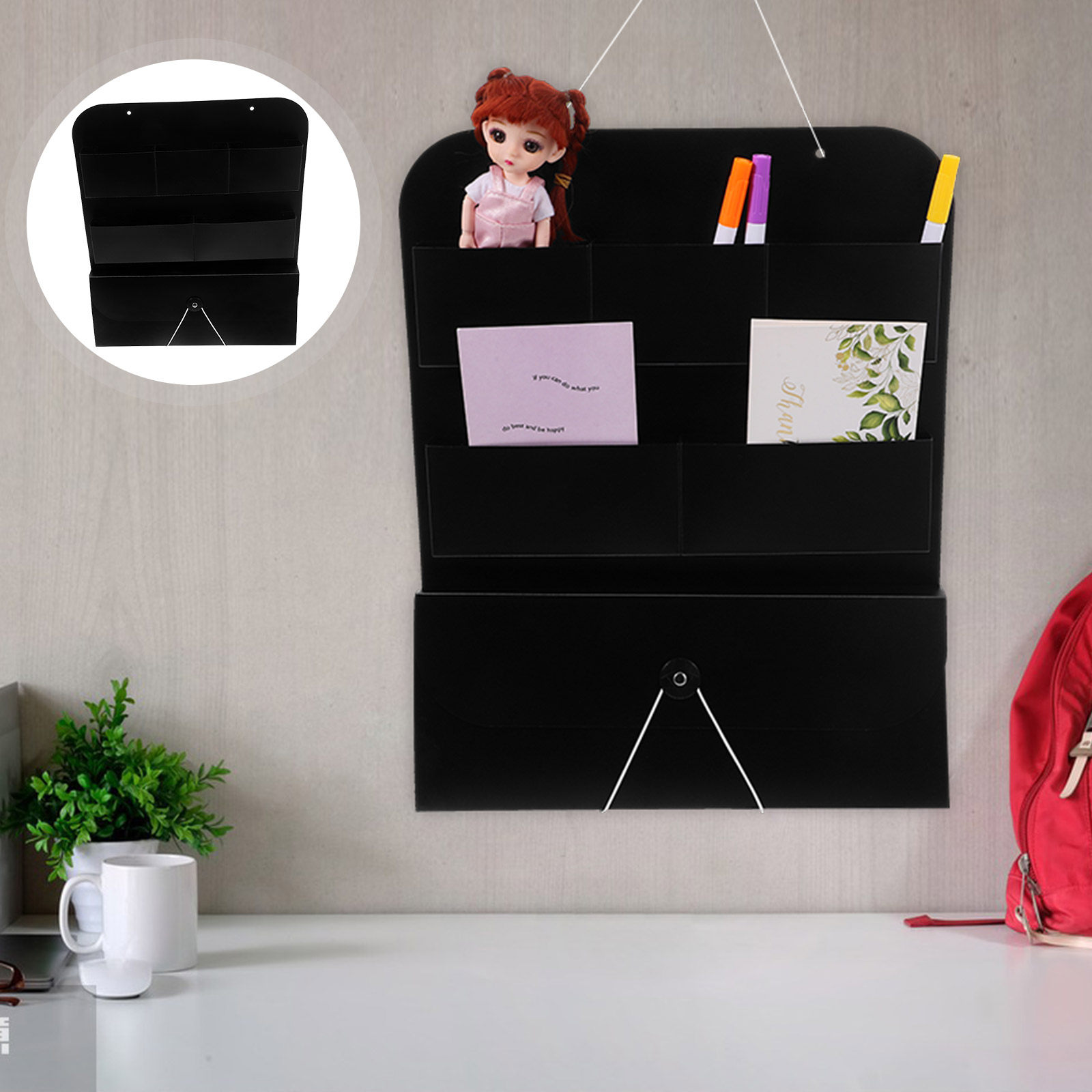 Organisateur de fichiers mural - Magazine Holder Rack avis et prix