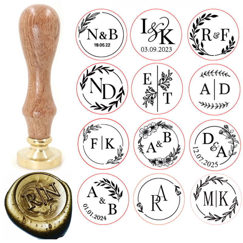 Sceau de cire personnalisé en  - Wax Seal Stamp Set avis et prix