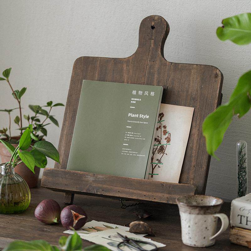 Présentoir rétro en bois massi - Magazine Holder Rack avis et prix